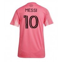 Stroje piłkarskie Inter Miami Lionel Messi #10 Koszulka Podstawowej dla damskie 2025-26 Krótki Rękaw